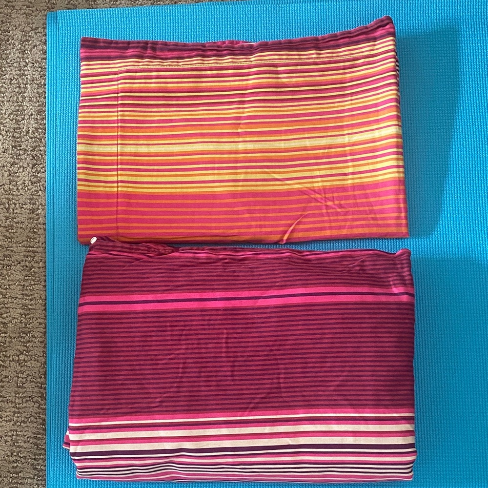 Striped Multicolor - Pillow Case and Duvet Cover - Twin